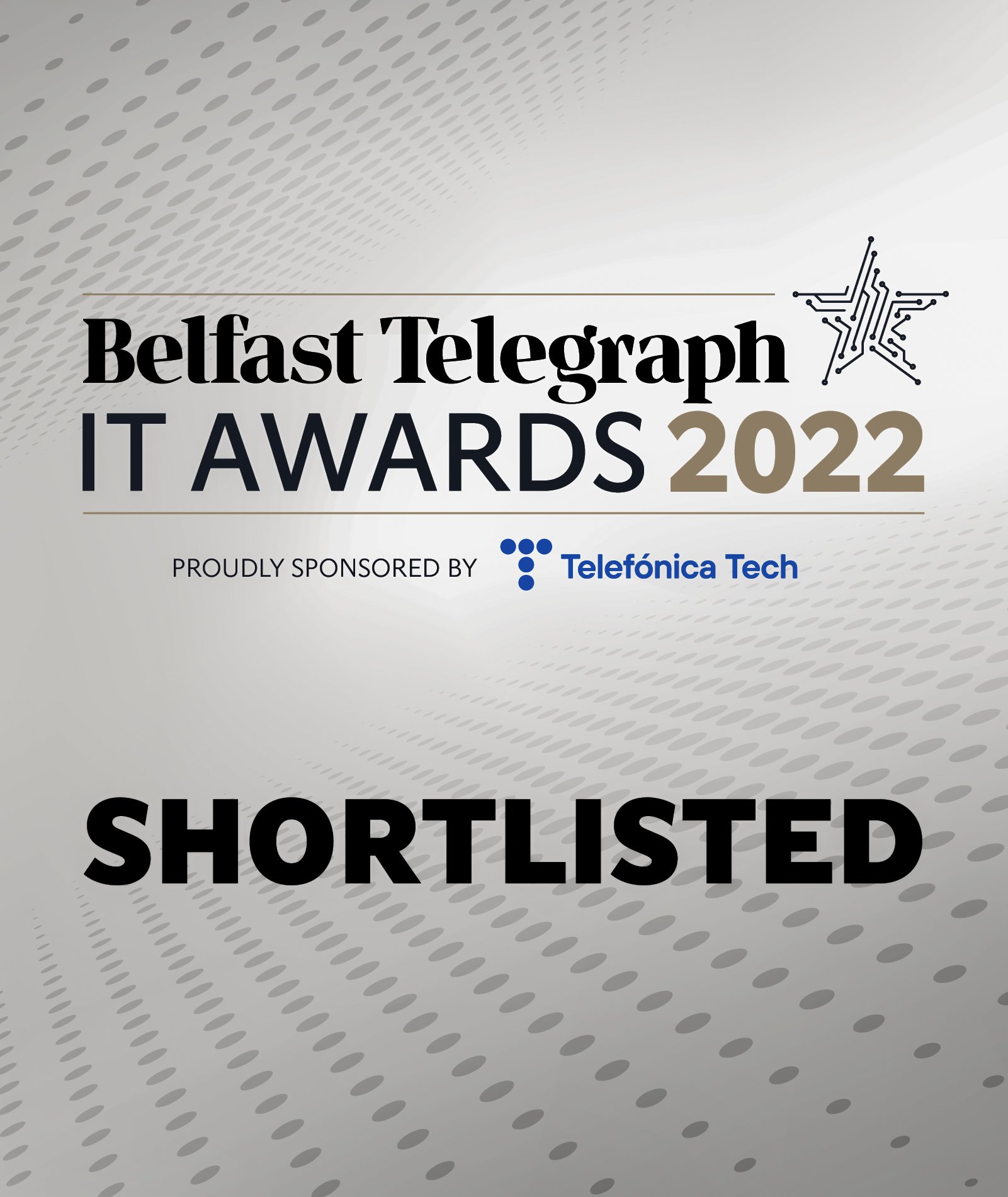 Codec Shortlisted for Belfast telegraph Awards 2022